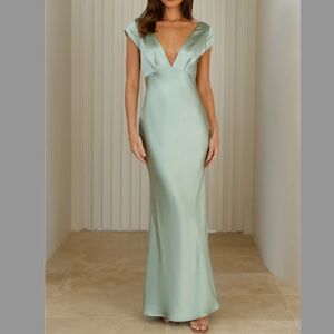 Hello Molly Satin Maxi Dress - NWT